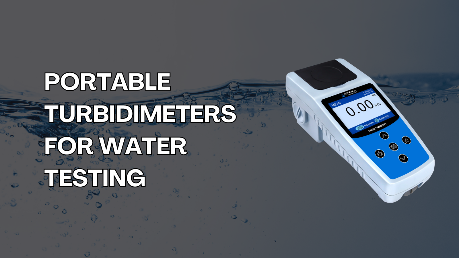 Portable Turbidimeters for Water Testing
