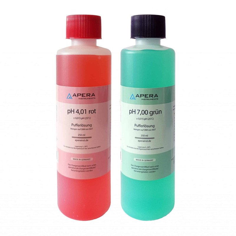 Calibration solution set pH 4.01 / 7.00 Calibration solution set pH 4.01 / 7.00
