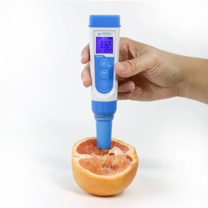PH60F Premium pH Pocket Meter with Flat Electrode PH60F Premium pH Pocket Meter with Flat Electrode