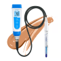 PH60-VS pH Meter Tester Kit for Viscous Liquid with LabSen 855 ATC pH Electrode