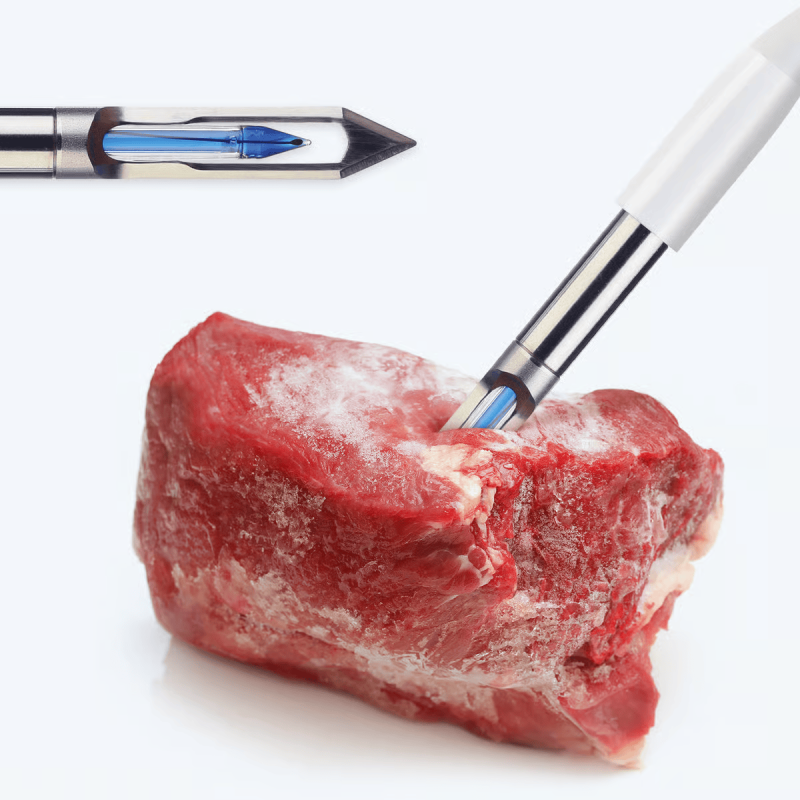 PH60-MT pH Tester Kit for Fresh or Frozen Meats with LabSen 765 ATC Blade Spear pH Electrode PH60-MT pH Tester Kit for Fresh or Frozen Meats with LabSen 765 ATC Blade Spear pH Electrode