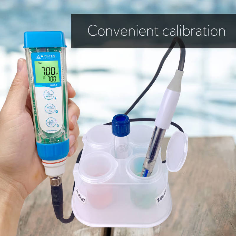 PH60Z-MT Smart pH Tester Kit for Fresh or Frozen Meats with LabSen 765 Blade Spear ATC pH Electrode PH60Z-MT Smart pH Tester Kit for Fresh or Frozen Meats with LabSen 765 Blade Spear ATC pH Electrode