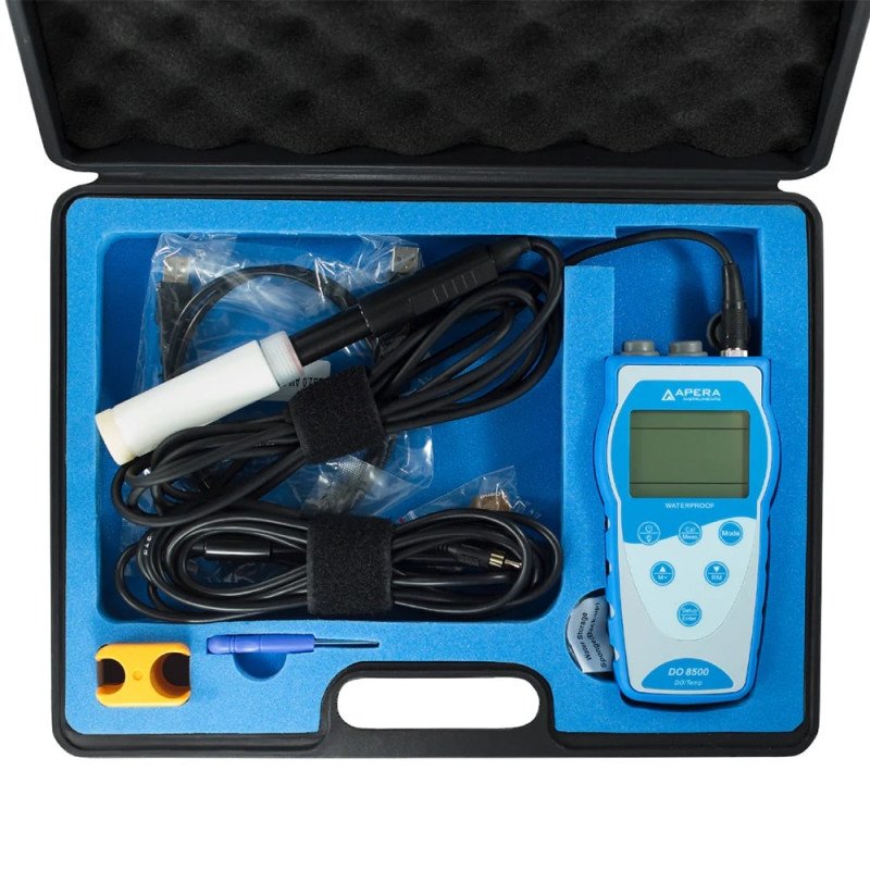 DO8500 optical oxygen meter with GLP memory function and data output DO8500 optical oxygen meter with GLP memory function and data output