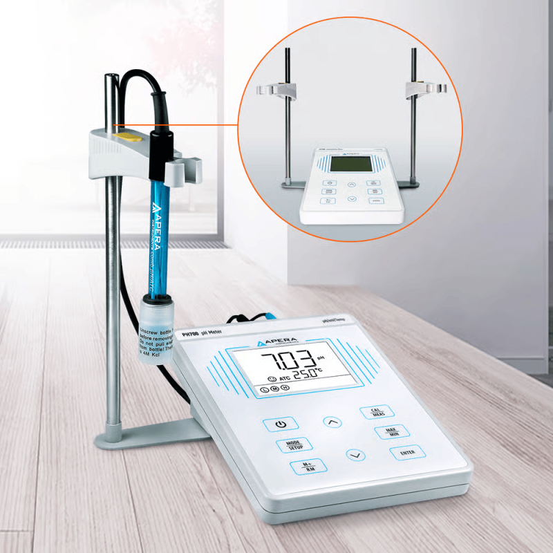Apera Instruments PH700 Benchtop pH Meter Kit Apera Instruments PH700 Benchtop pH Meter Kit
