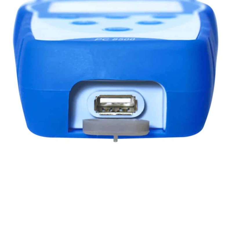 PC8500 Portable pH/Conductivity Meter with GLP Memory Function and Data Output PC8500 Portable pH/Conductivity Meter with GLP Memory Function and Data Output