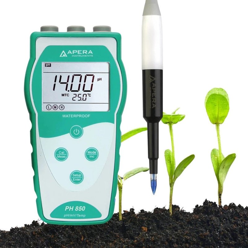 PH850-SL pH Meter for Soils (Direct Measurement) PH850-SL pH Meter for Soils (Direct Measurement)