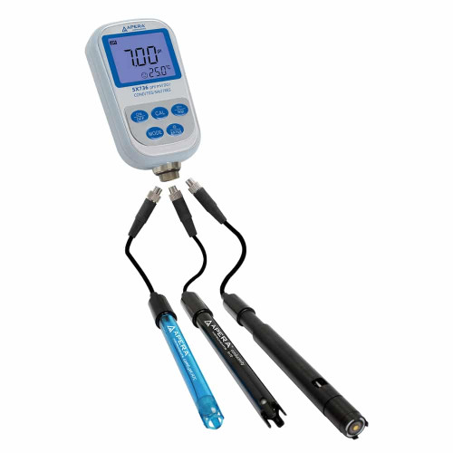 SX736 Portable pH/EC/TDS/Salinity/Resistivity/DO Meter