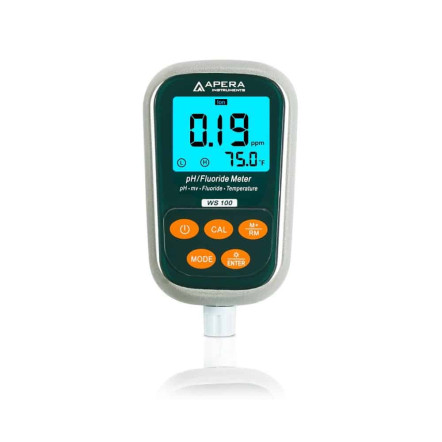 WS100 Fluoride/pH Meter with 3-in-1 Fluoride Electrode