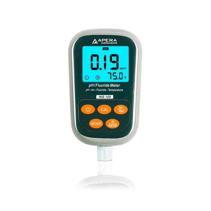 WS100 Fluoride/pH Meter with 3-in-1 Fluoride Electrode WS100 Fluoride/pH Meter with 3-in-1 Fluoride Electrode