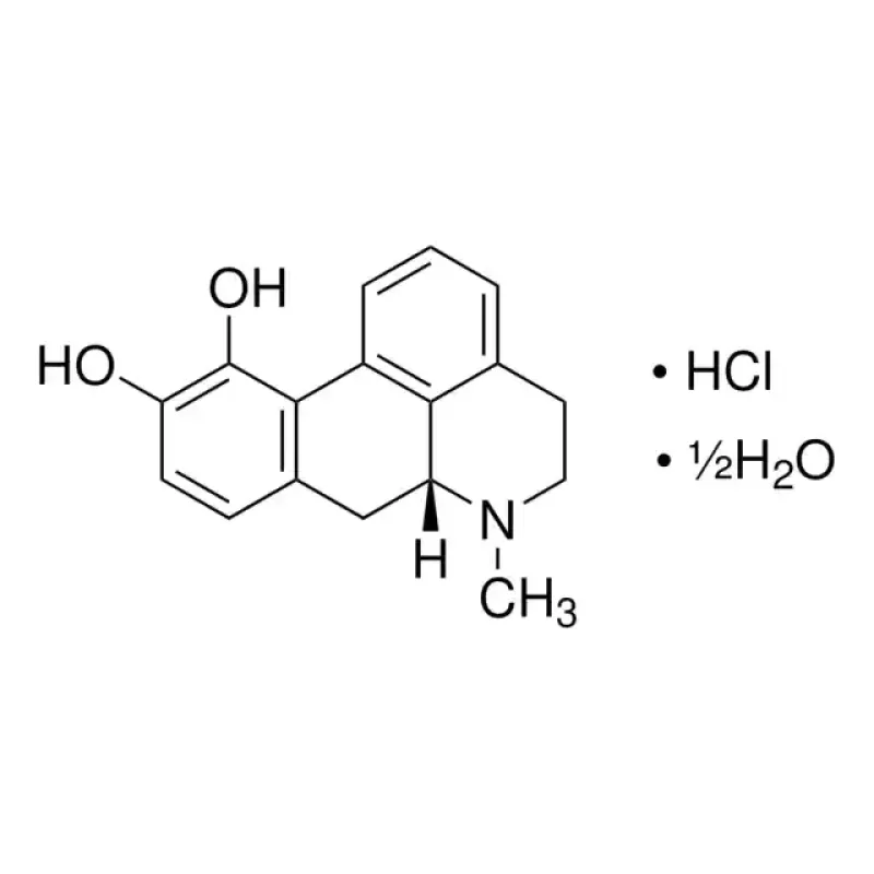 APOMORPHINE HYDROCHLORIDE HEMIHYDRATE CRS
