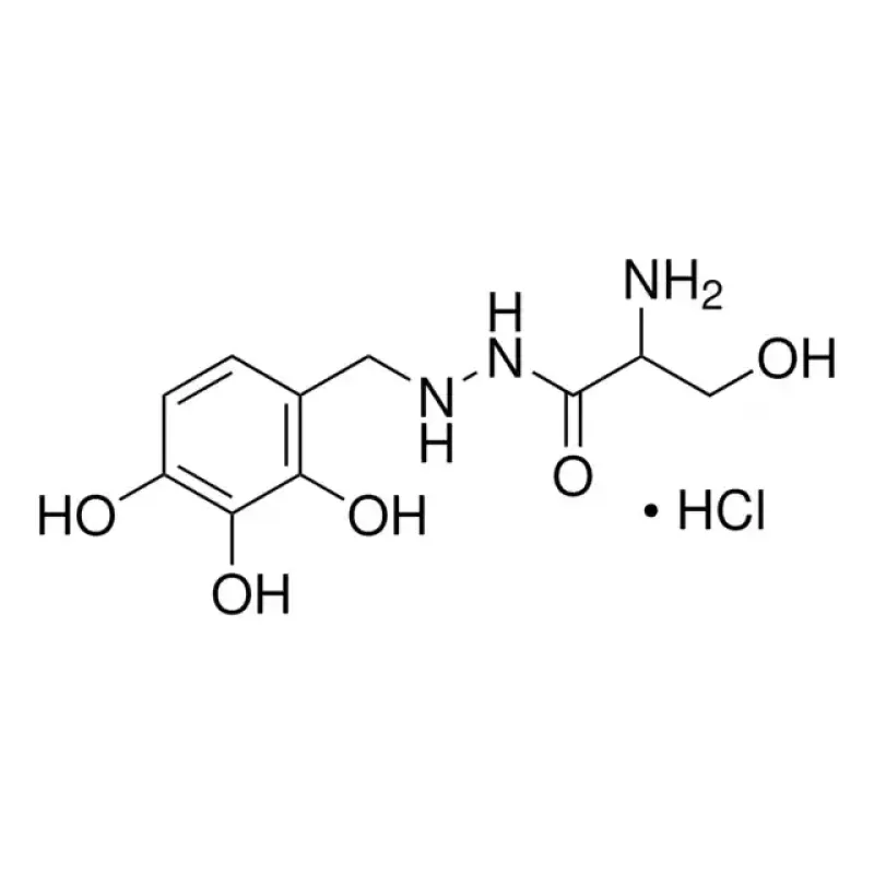 BENSERAZIDE FOR PEAK IDENTIFICATION A CRS