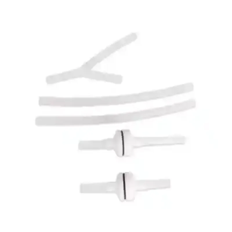 Silicone tubing with filter