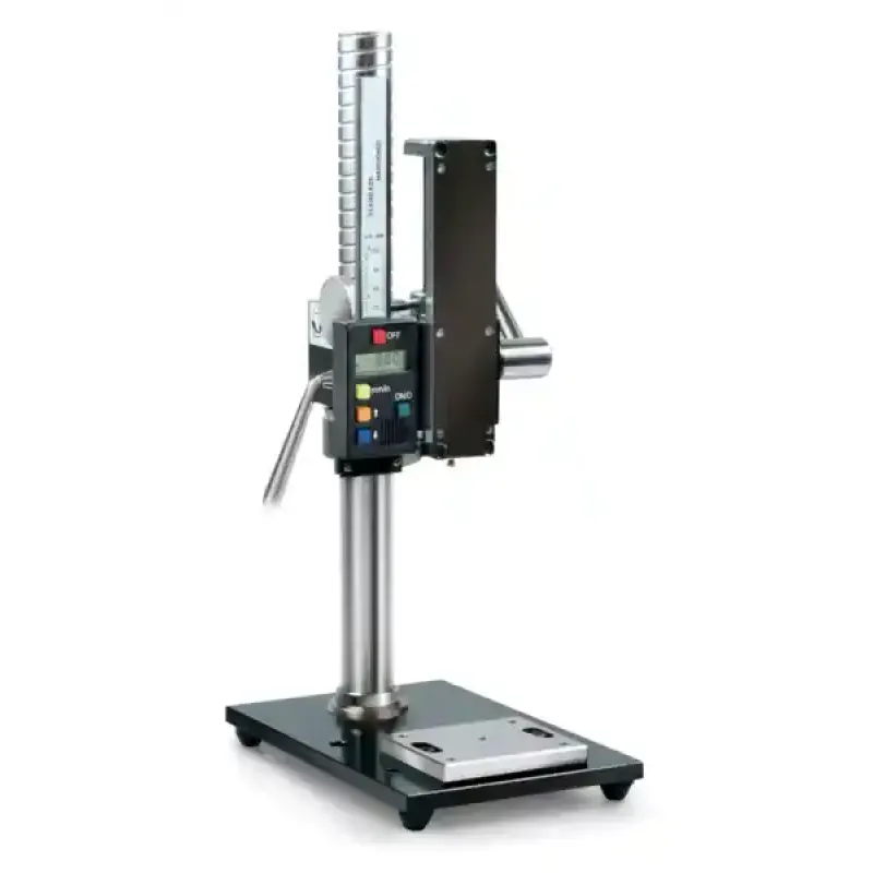 Manual test stand, one guide column
TVP-L