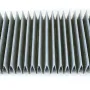 Pleated strips MN 7232 gray format 11 x 200 cm 50 double pleats pleat depth: 20 mm pack of 1008 pcs