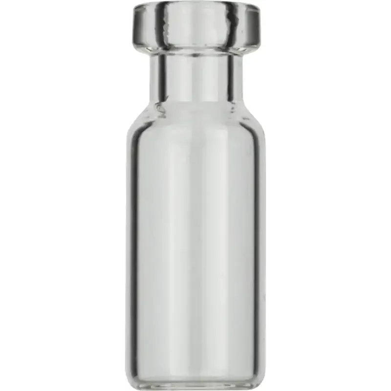 1.5 mL Crimp Neck Vial N 11 outer diameter: 11.6 mm, outer height: 32 mm clear, flat bottom, small opening pack of 100