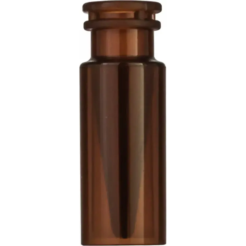 0.3 mL Polypropylene Snap Ring Vial N 11 outer diameter: 11.6 mm, outer height: 32 mm amber, with inner cone pack of 100