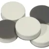 Silicone septa N 13, white OD: 13 mm, thickness: 3 mm, pack of 50