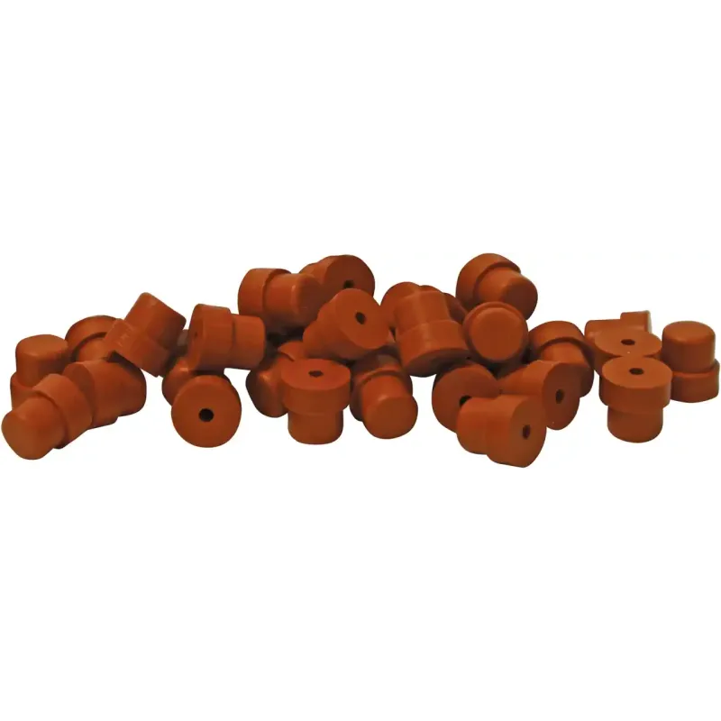 CenterGuide Marathon Septa Shimadzu GC Septa, Marathon OD: Shimadzu plug, thickness: Shimadzu plug max. temp. 300°C, coated blister pack of 25