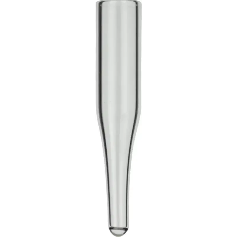 0.2 mL Insert for wide opening outer diameter: 6 mm, outer height: 31 mm clear, conical, 15 mm tip pack of 100