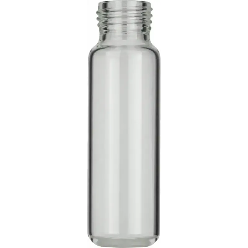 20 mL Headspace Screw Neck Vial N 18 outer diameter: 22.5 mm, outer height: 75.5 mm clear, rounded bottom pack of 100