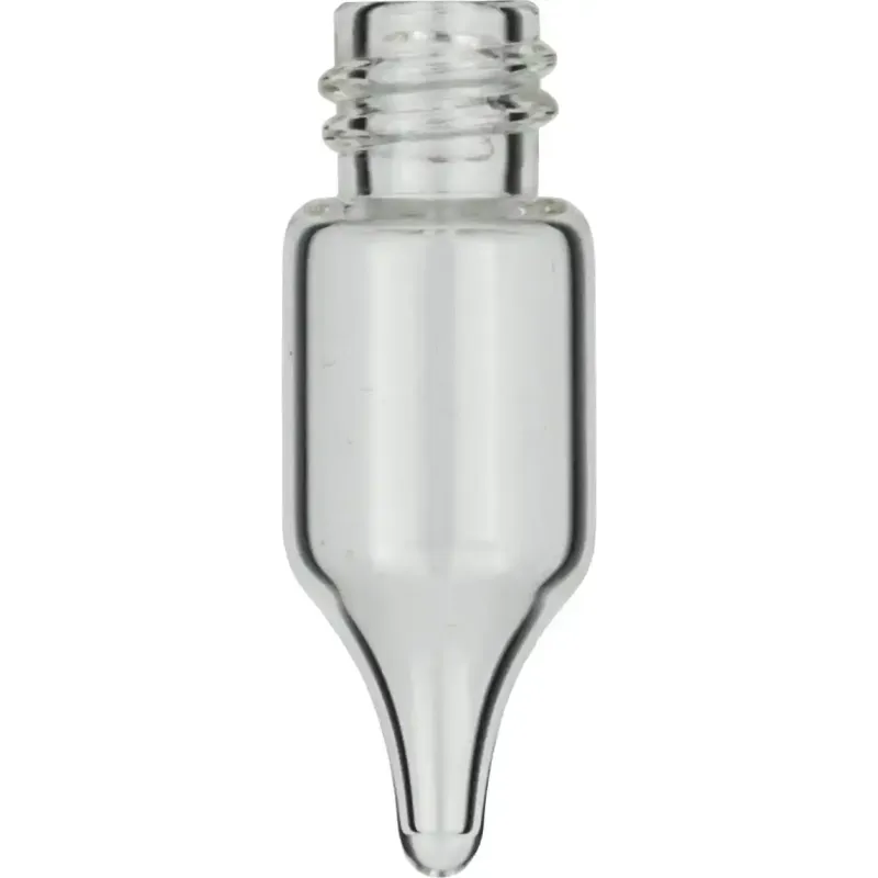 1.1 mL Screw Neck Vial N 8 outer diameter: 11.6 mm, outer height: 32 mm clear, conical pack of 100