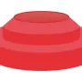 N 20 stopper Bromobutyl, red Hardness: 45° shore A pack of 100