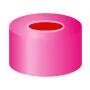 N 11 Aluminium crimp cap, red, center hole PTFE red/Silicone white/PTFE red Hardness: 50° shore A Thickness: 1.0 mm pack of 100