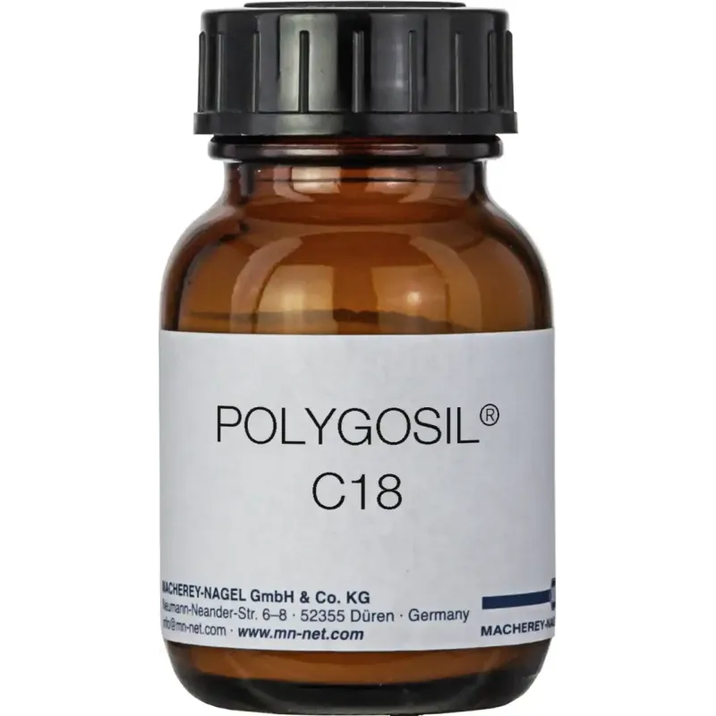 POLYGOSIL 100-10 C18 pack of 100 g in glass container
