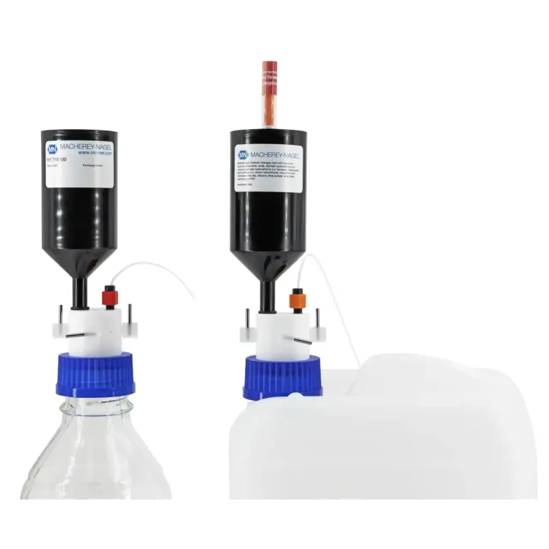 Exhaust filter w/o break-through indicator filled with carbon for caps with 1/4"-28 fitting pack of 1