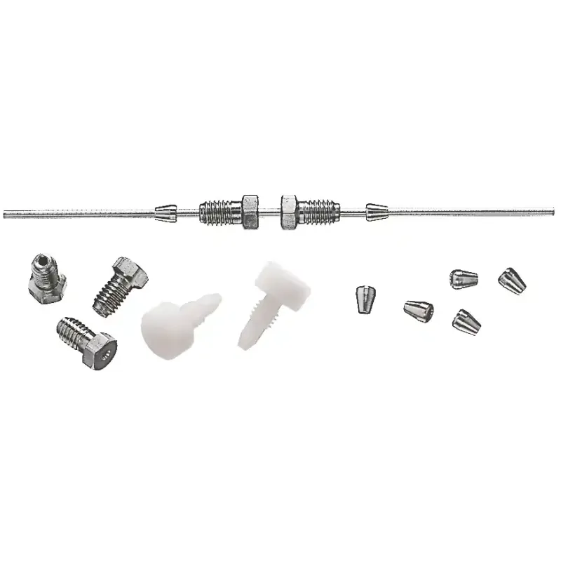 Replacement capillary for Column Protection System guard column holder (REF 718966) special steel capillary with nut and ferrule 0.12 mm ID pack of 3