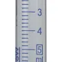 Disposable syringes with luer tip, 5 mL pack of 100