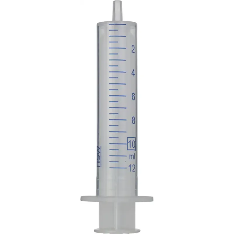 Disposable syringe with Luer tip, 10 mL pack of 100