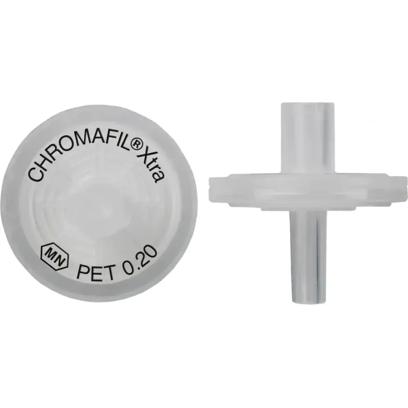 CHROMAFIL Xtra PET-20/13 Syringe Filters, Polyester, 0.2 µm, 13 mm, Luer Lock Inlet / Luer Outlet, Pack of 100