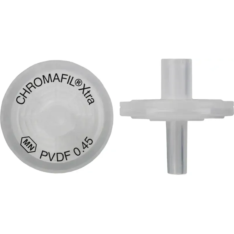CHROMAFIL Xtra PVDF-45/13 Syringe Filters, Polyvinylidene Difluoride, 0.45 µm, 13 mm, Pack of 100