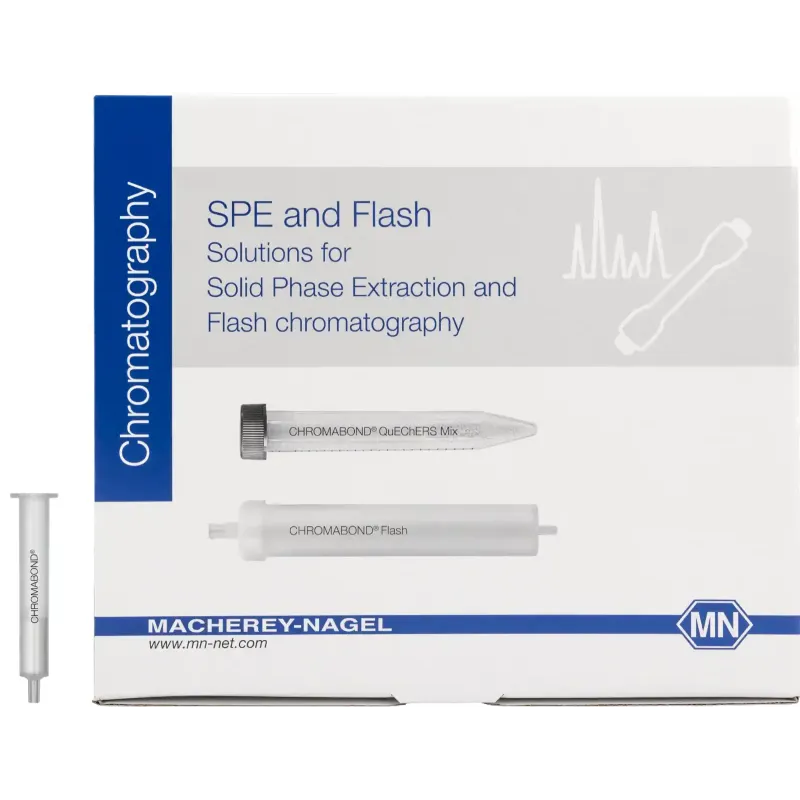 CHROMABOND SiOH Columns, 3 mL, 500 mg Sorbent, PP with PE Filters, Pack of 50