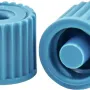 CHROMABOND Luer caps for vacuum manifold, blue pack of 12
