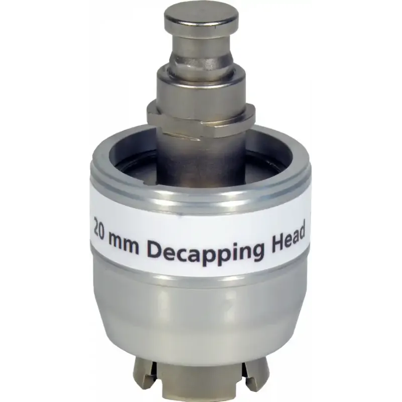 Decapping head for 20 mm Crimp Caps (for electronic high power crimping tool 735700) pack of 1