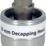 Decapping head for 20 mm Crimp Caps (for electronic high power crimping tool 735700) pack of 1