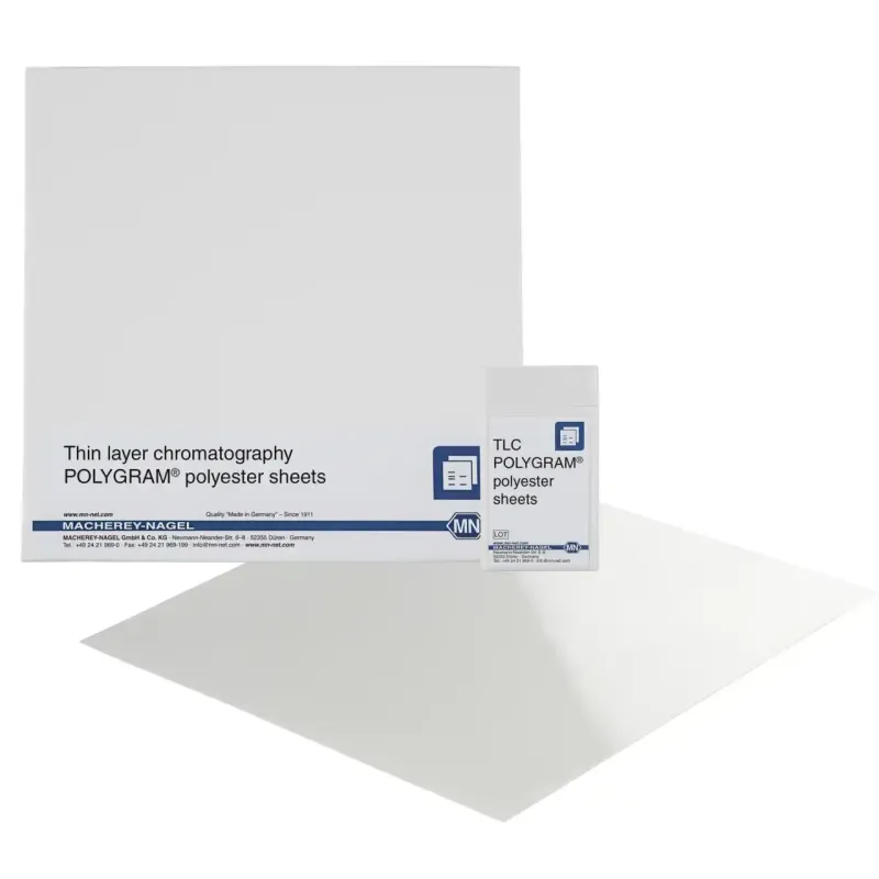 POLYGRAM sheets CEL 300 UV254 size: 20 x 20 cm pack of 25