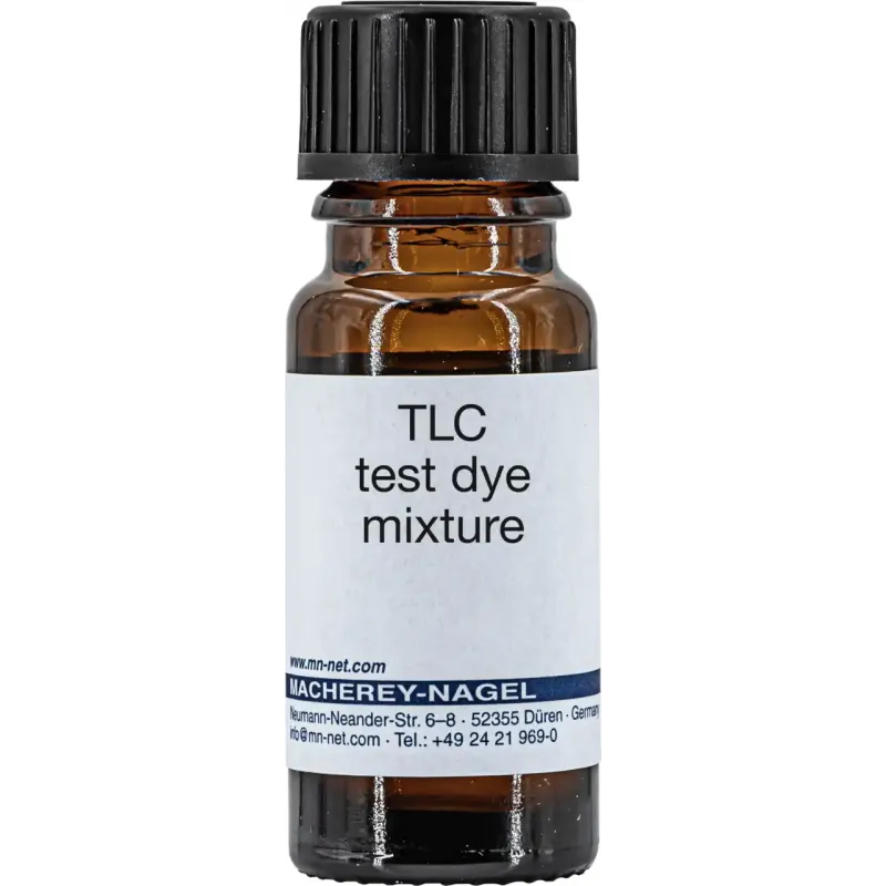 TLC test mixture for Micro-Set A, food dyes, pack of 8 mL