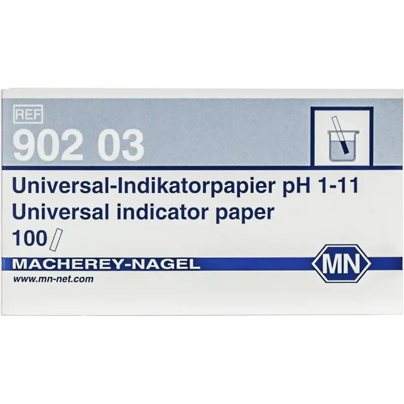 Universal indicator paper pH 1–11, booklet