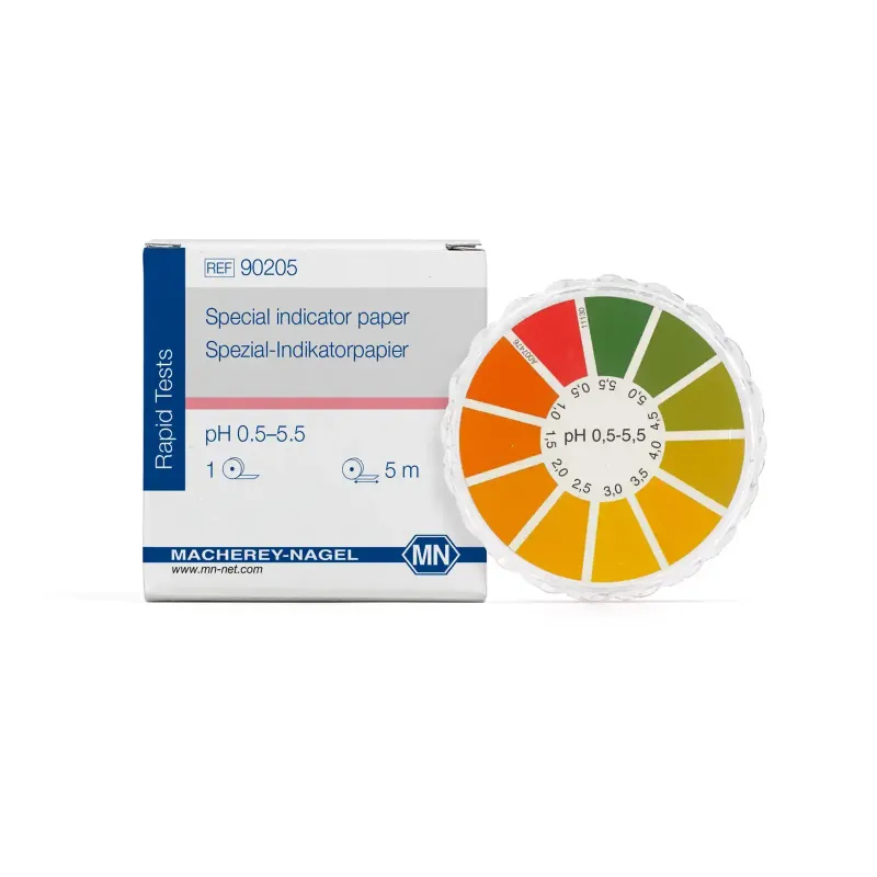Special indicator paper pH 0.5–5.5, reel