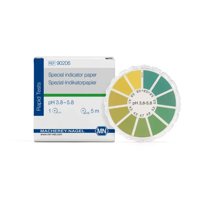 Special indicator paper pH 3.8–5.8, reel