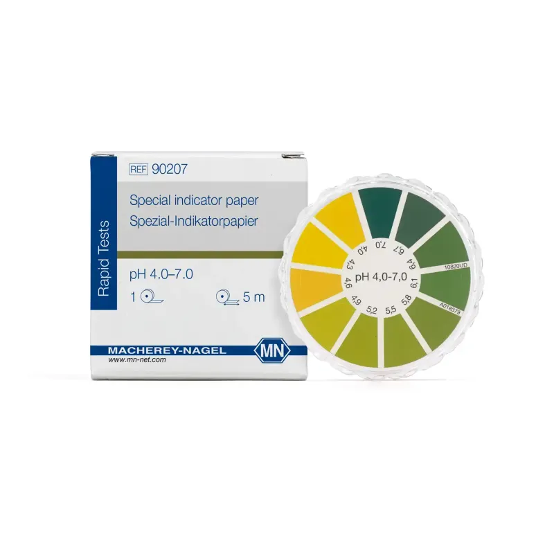 Special indicator paper pH 4.0–7.0, reel