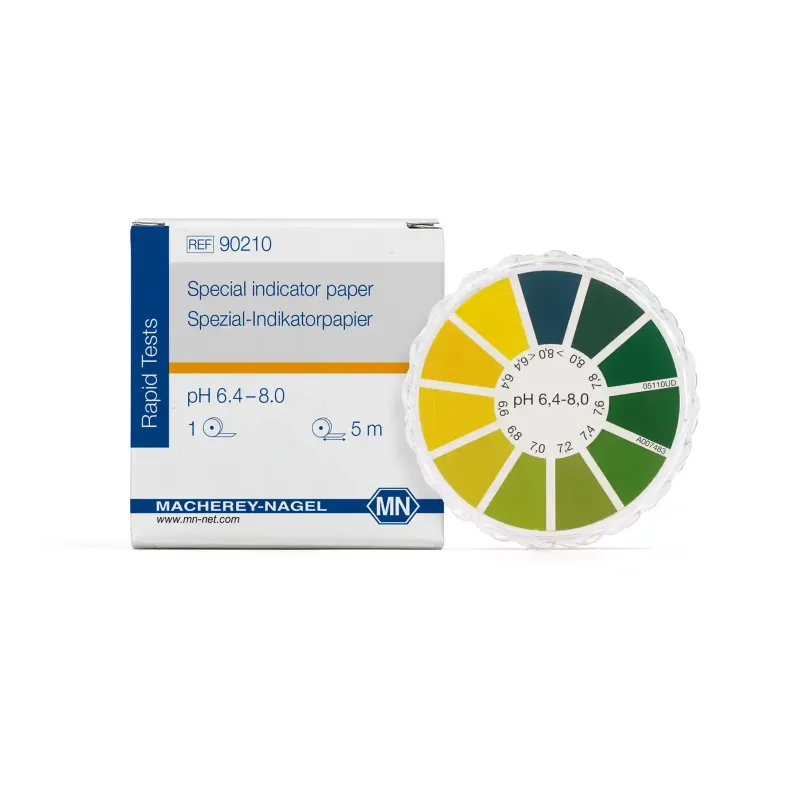 Special indicator paper pH 6.4–8.0, reel