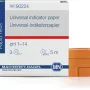Universal indicator paper pH 1-14 test paper - refill pack of 3 reels - measuring range: pH 1-2-3-4-5-6-7-8-9-10-12-14 reel of 5 m length x 7 mm width