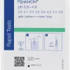 PEHANON pH 2.8 - 4.6 box of 200 strips 11 x 100 mm