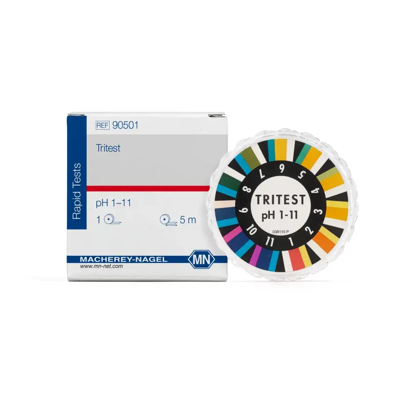 TRITEST pH 1 - 11 reel of 5 m length, width: 10 mm
