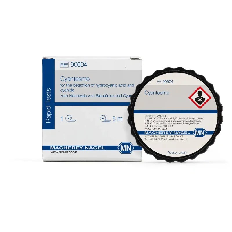 Cyantesmo test paper reel of 5 m length, 10 mm wide