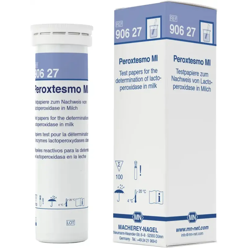 Peroxtesmo MI sheets 15 x 15 mm sufficient for 100 determinations